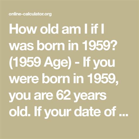 born in 1969 how old am i|how old am i in 1969.